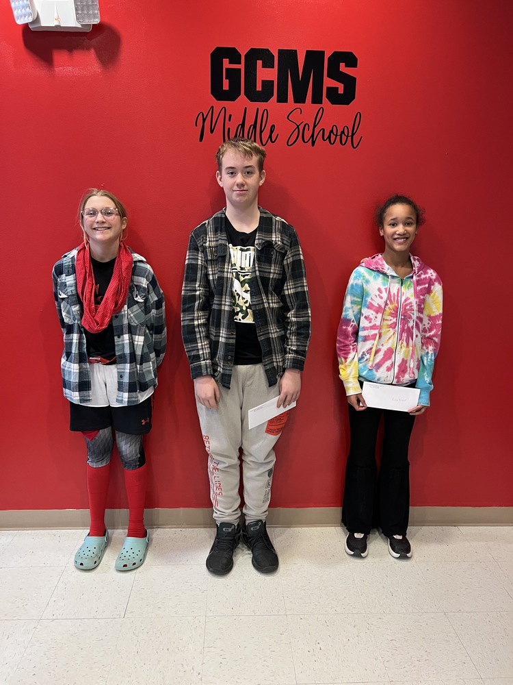 GCMS Middle School February 2022 Students Of The Month Gibson City 
