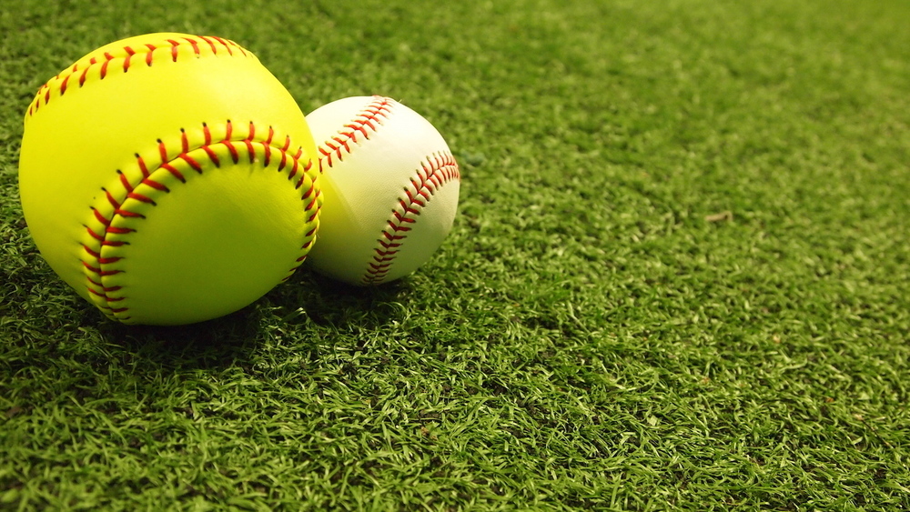 softball and baseball