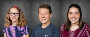 May 2020 Middle School Students of the Month