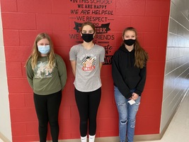 Middle School November Students of the Month